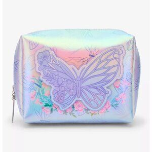 Her Universe Wicked Glinda Butterfly Iridescent Cosmetic Bag NWT